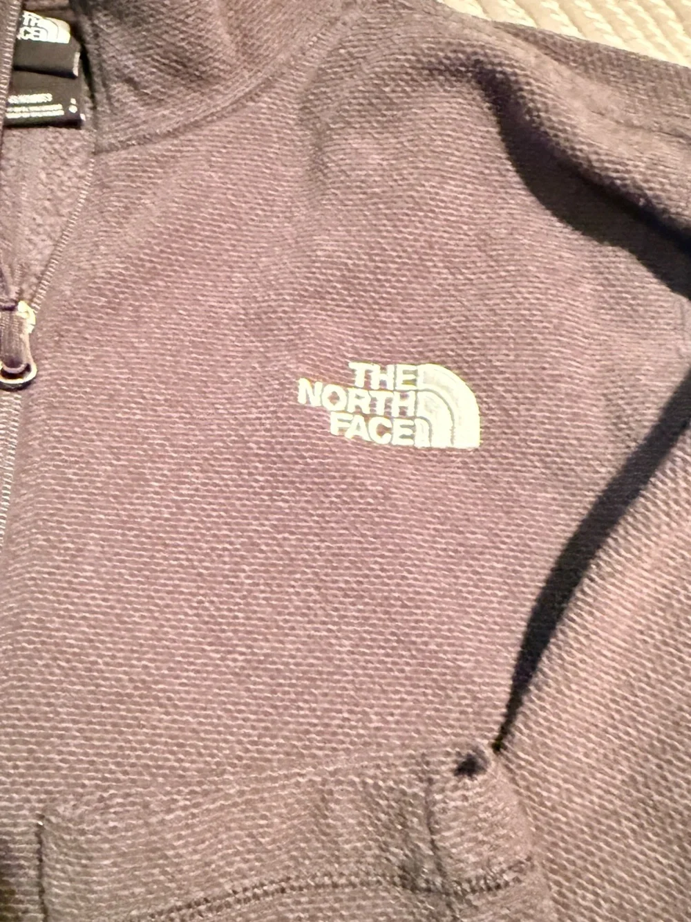 The North Face Men’s Dark Gray Half-Zip Pullover Sweater